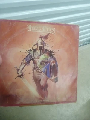 Judas Priest Hero, Hero Double LP Vinyl 1981 Gull Label Italian Press. - Image 1 of 4