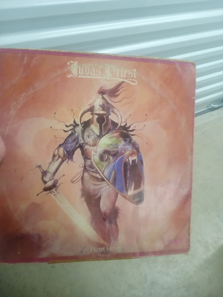 Judas Priest Hero, Hero Double LP Vinyl 1981 Gull Label Italian Press. Foto 1 de 4