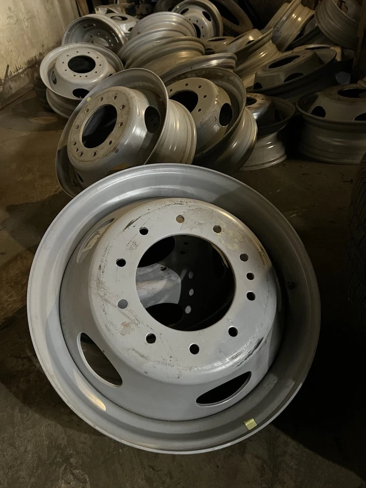 Llanta de acero de 19,5" DOBLEMENTE para 05-23 FORD F450 F550 SUPER DUTY calidad OEM Foto 1 de 1