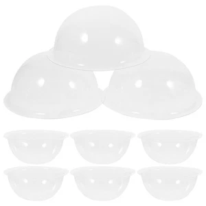 20Pcs Transparent Cover Dustproof Food Cover Snack Tray Clay DIY Materials - Picture 1 of 12