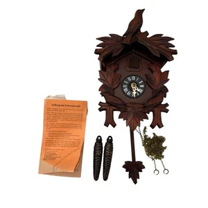 Vintage Cuckoo Clock Made In Germany With Instructions UNTESTED SOLD AS IS - Picture 1 of 12