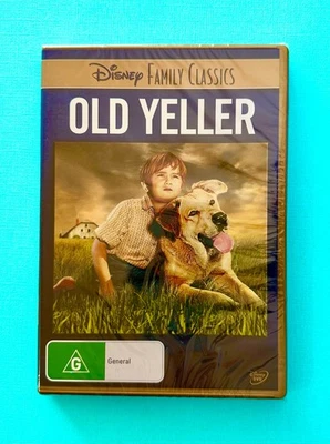 OLD YELLER Jeff York, Dorothy Mcguire, Chuck Connors, Tommy Kirk (1957) DVD - image 1 of 2