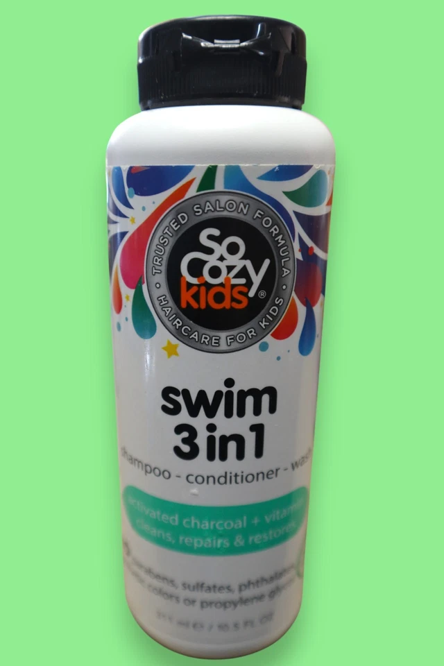 Champú, acondicionador y jabón corporal SoCozy Kids Swim 3 en 1 10,5 oz Foto 1 de 1