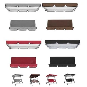 Housse d'auvent extérieur polyester pour chaises balançoires 2 3 places ensemb - Photo 1 sur 39