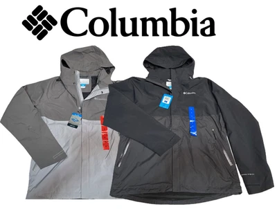 CHAQUETA IMPERMEABLE AISLANTE OMNI TECH OMNI Columbia para hombre nueva con etiquetas Foto 1 de 4