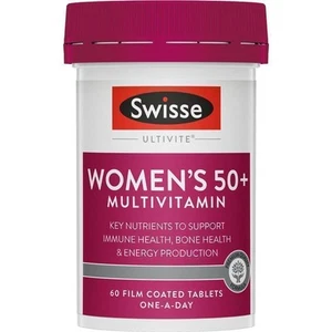Swisse Ultivite Women's 50+ Multivitamin 60 Tablets - Picture 1 of 2