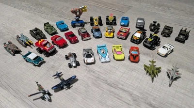 Lot of 33 Various Vintage Micro Machines Vehicles Random - Image 1 of 4