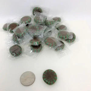 Chocolate Starlight Mints 2 Pfund Chocolate Star Light Starlite Mint Hard Candy - Bild 1 von 1