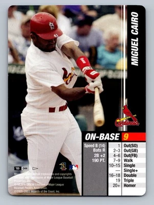 2003 MLB Showdown Pennant Run Miguel Cairo #044 - Image 1 of 2