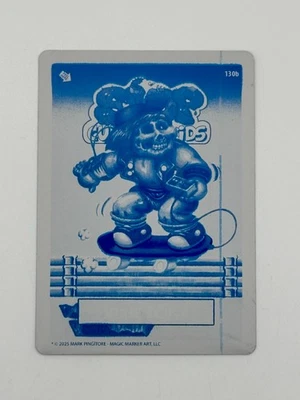 SLOP CULTURE KIDS series 3 PRINTING PLATE 1/1 Cyan SKATE TORY Thrasher Pingitore - Image 1 of 3