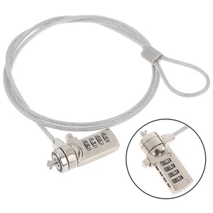 4 Digit Security Password Computer Lock Anti-theft Chain For Notebookx LaptoY.ti - Bild 1 von 12