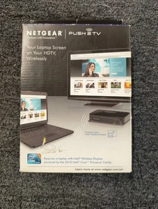 NetGear Push2TV Streamer multimediale digitale HD - PTV3000-100NAS, scatola aperta nuovo, A1 - Foto 1 di 3