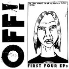 OFF! First Four EPs Punk Hardcore BLACK FLAG CIRCLE JERKS winyl LP (2022, niebieski)