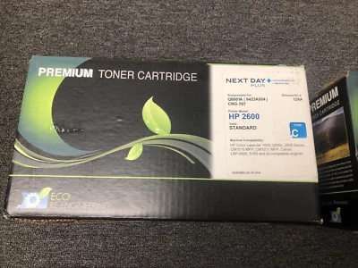 MSE LaserLab Toner Cartridge.  Q6001A 124A Magenta Compatible HP 2600/CYAN - Image 1 of 3