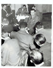 1952 Vintage Photo Senator Henry Cabot Lodge speaking at press conference France