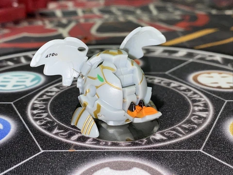 Bakugan Battle Brawlers B1 Haos Tuskor 470G Japan Import Very Rare Cover