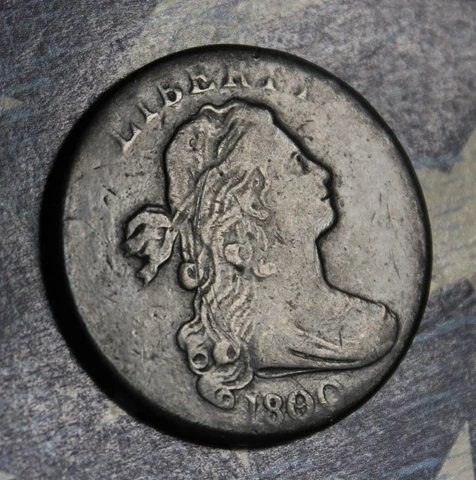 1800/79 DRAPED BUST LARGE CENT COPPER COLLECTOR COIN FREE SHIPPING Cover