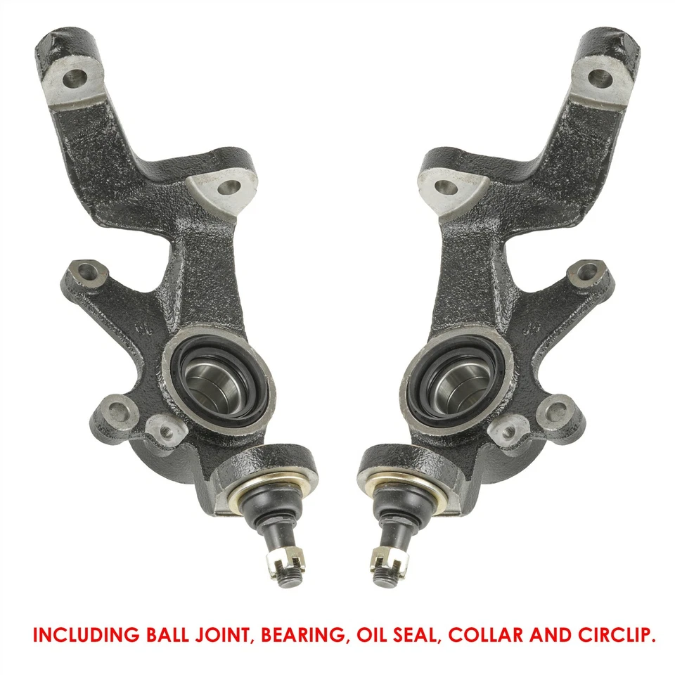 Front Left & Right Wheel Knuckle For Yamaha Rhino 660 YXR660F 4X4 2004-2007 - Image 1 of 4