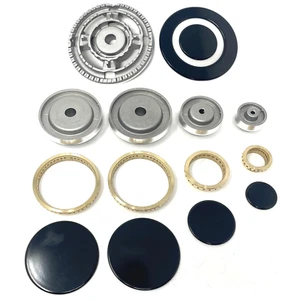 Kit spartifiamma e bruciatori + piattelli 2 grandi + tripla corona cucina lofra - Foto 1 di 2