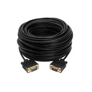 30FT SVGA Video Cable Male/Male 15 PIN Connector 1080p TV PC Monitor Laptop Czzz - Picture 1 of 4