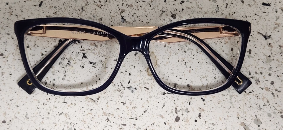 Marcos Marc Jacobs "Marc 206 PJP" azules y dorados usados muy bonitos Foto 1 de 4