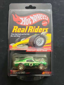 Hot Wheels Custom MUSTANG Real Riders Series 4 LE of 11000 RLC Red Line Ford - Picture 1 of 2