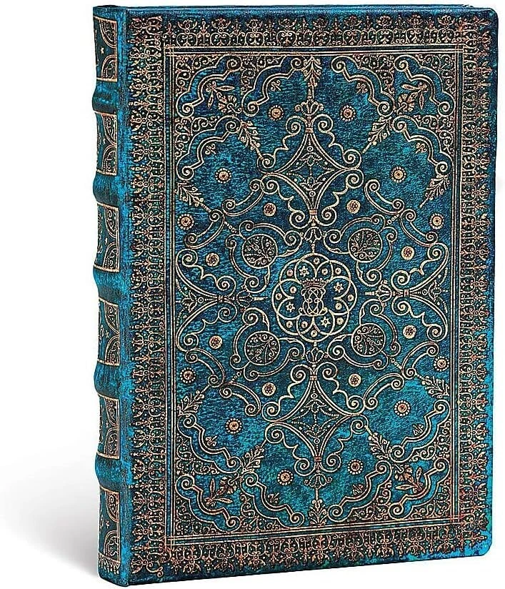 Azure Midi Lined Hardcover Journal, 240pg, 120GSM, Signature Editions by Paperblanks (Equinoxe) by Paperblanks (2016, Diary, Journal, Blank Book)