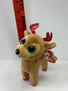 Ty Beanie Baby Tinsel the Reindeer. Great For Christmas-new with tag Free Ship - Picture 1 of 8