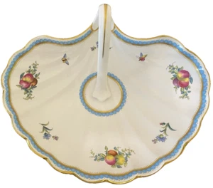 Stunning Vintage Spode "Trapnell" Clamshell Handled Serving Bowl - Mint - Picture 1 of 4