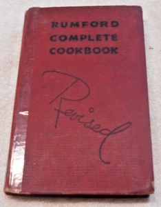 The Revised Rumford Complete Cook Book, by Lily Haxworth Wallace Hardcover, 1936 - Picture 1 of 1