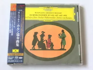 Gerd Seifert Karajan BPO Mozart Horn Concertos SACD Hybrid TOWER RECORDS JAPAN - Picture 1 of 2