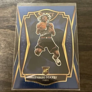 2020-21 Panini Select Retail Premier Level Rookie RC Tyrese Maxey 76ers #174 - Picture 1 of 6