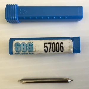 SGS Combined 1/32 Drill 2FL Countersink Model 57006 Made in the USA - Picture 1 of 7