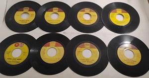 Eight Classic Stevie Wonder 45 RPM Vinyl Records For Sale - Picture 1 of 18