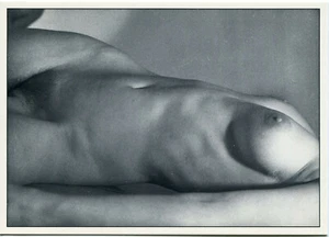 Erotik-AK Mädel, Torso, nackt, schöner Busen, naked, nu  70er Photokunst - Picture 1 of 1