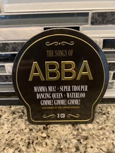 The Songs Of Abba Performed By London Knights 3 CD Set In Rare Metal Box - Picture 1 of 3