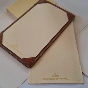 ROLEX leather notepad - Picture 1 of 5