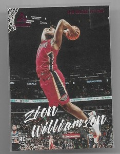 2019-20 Panini Chronicles Luminance Pink Card : Zion Williamson #143
