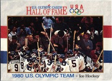 1980 USA Olympic Hockey Team ~ 1991 Impel U.S. Olympic Hall of Fame Card #71  