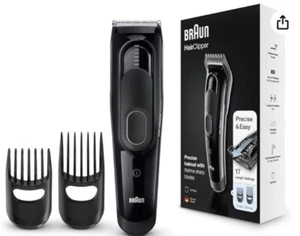 Braun Taglia Capelli Hair Clipper HC 5050 Dual Battery - Foto 1 di 6
