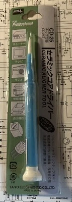 Destornillador de afinación de cerámica CD25 CB Radio Foto 1 de 2