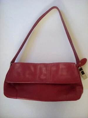 Cartera de cuero Rolfs roja mujer cierre magnético 3 bolsas interior 1 exterior 11 Foto 1 de 4