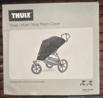 Cubierta de malla Thule Urban Glide cochecito individual negro 20110715 caja abierta Foto 1 de 3