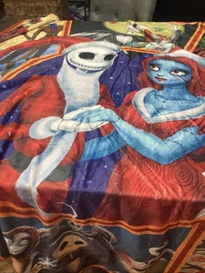 "Manta Pesadilla antes de Navidad 50X60"" Jack Skellington" - Imagen 1 de 5