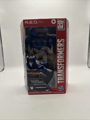 Hasbro Transformers R.E.D. (Robot Enhanced Design) G1 Soundwave Toy Action - Image 1 of 2