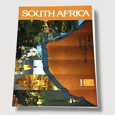 South Africa Map of Our World in One Country Vintage EX - Image 1 of 3
