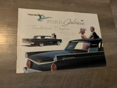 Ford Galaxie Deluxe 1959 original folleto de ventas catálogo Sunliner Skyliner Foto 1 de 4
