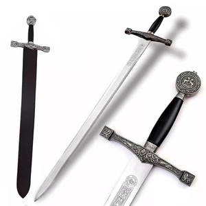 Handforge Carbon Steel King Arthur Excalibur Sword/Knight/Medieval Sword Replica - Picture 1 of 5