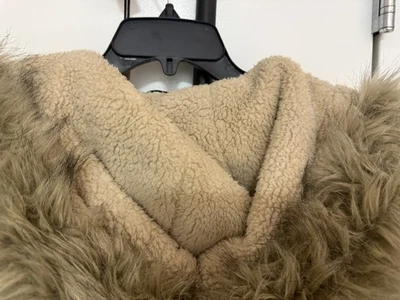 Abrigo Parka Para Mujer Lauren Ralph Lauren Verde Oliva Con Capucha Forrado Sherpa Talla M Foto 1 de 4