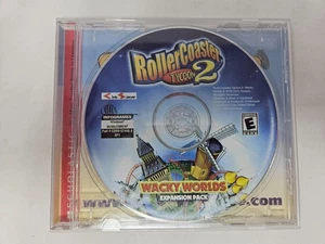 RollerCoaster Tycoon 2: Wacky Worlds PC CD-ROM 2003 *No Manual* - Picture 1 of 2